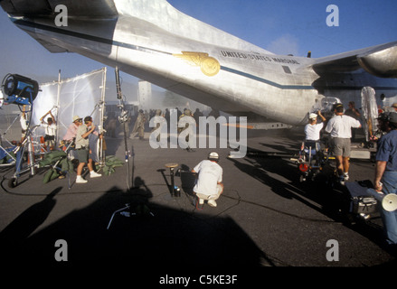 Con Air  Year: 1997 - usa Director: Simon West Shooting picture Stock Photo