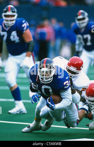 Buffalo Bills vs. Kansas City Chiefs. NFL match poster. Two american  football players silhouette facing each other on the field. Clubs logo in  backgro Stock Photo - Alamy