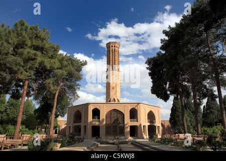 Dowlatabad garden (1750), Yazd, Iran Stock Photo