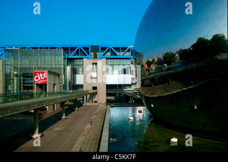 City Of Sciences And Industry,The Geode, Paris, France Stock Photo