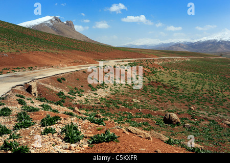 Zagros mountains, province Chahar-Mahal and Bakhtyaria, Iran Stock Photo