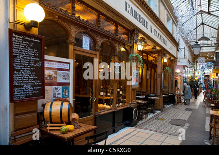 Passage Des Panoramas, Paris, France Stock Photo