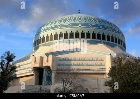 King Abdullah I mosque (1982-1989), Amman, Jordan Stock Photo