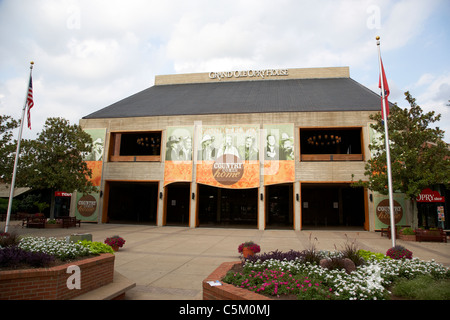 Grand Ole Opry House building Nashville Tennessee USA Stock Photo