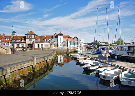 Lymington Quay, Lymington, New Forest District, Hampshire, England, United Kingdom Stock Photo