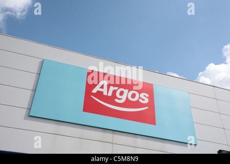 Argos signage Stock Photo