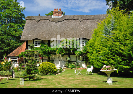 Passford Farm Cottage, Southampton Road, Lymington, New Forest, Hampshire, United Kingdom Stock Photo