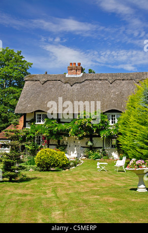 Passford Farm Cottage, Southampton Road, Lymington, New Forest, Hampshire, United Kingdom Stock Photo