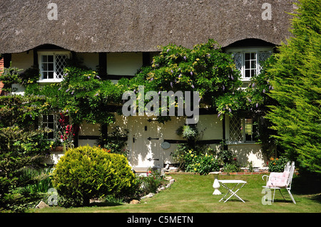 Passford Farm Cottage, Southampton Road, Lymington, New Forest, Hampshire, United Kingdom Stock Photo