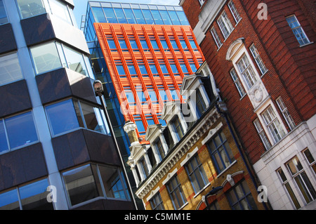 Housing and office blocks in Central London United Kingdom Stock Photo