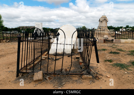 Old Pioneer Cemetery in Charters Towers - Queensland, Australia Stock Photo