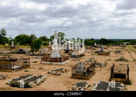 Old Pioneer Cemetery in Charters Towers - Queensland, Australia Stock Photo