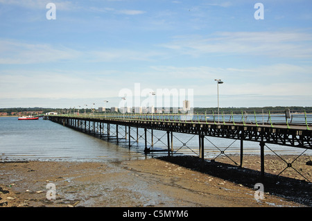 Hythe Pier Railway, Hythe, New Forest District, Hampshire, England, United Kingdom Stock Photo