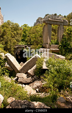 Termessos  Antalya Turkey  Pisidian city 400 BC Stock Photo