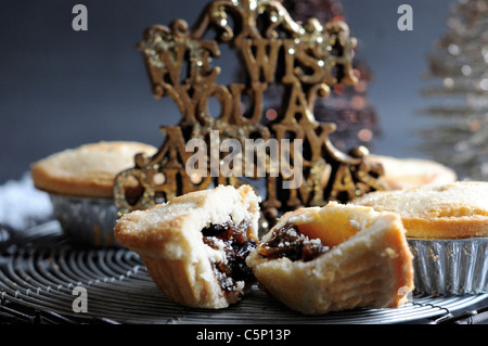 English pastry with sweet filling Stock Photo