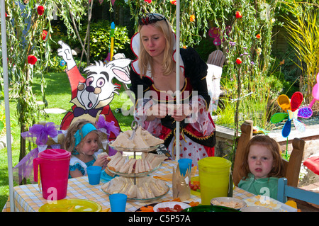 Childrens Birthday Party Stock Photo