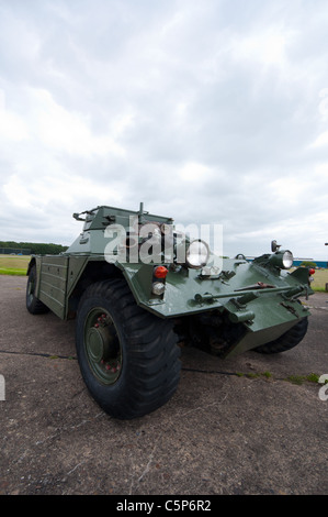 Ferret armoured  Scout car,  British Army Stock Photo