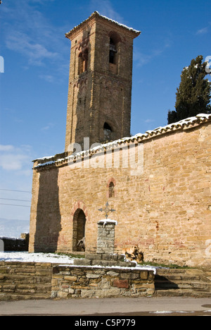 Church of Sant Jaume de Viladrover (XII century). Barcelona. Spain Stock Photo
