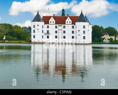 Glücksburg castle, administrative district Schleswig-Flensburg, Schleswig-Holstein, Germany, Europe Stock Photo