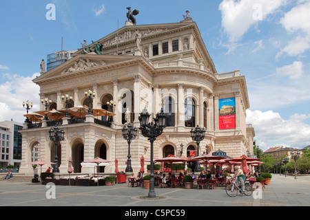 Old Opera Frankfurt-on-Main, Germany; Alte Oper Frankfurt am Main Stock Photo