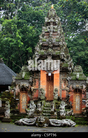 Temple of the Dead, Sacred Monkey Forest Sanctuary, Ubud, Bali, Indonesia Stock Photo