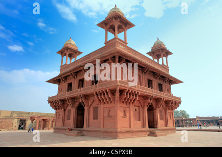 Diwan-i-Khas, Akbar's palace (1569-1572), UNESCO World Heritage site, Fatehpur Sikri, India Stock Photo