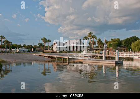 Wooton Park Seaport in Lake County Tavares Florida Stock Photo - Alamy