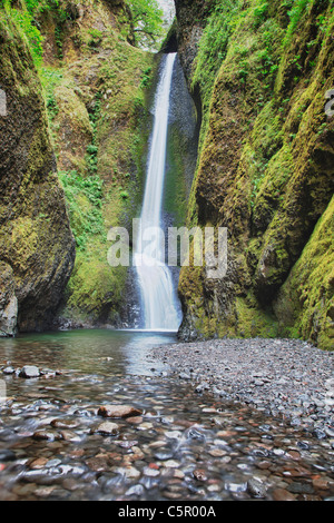 Lower Oneonta Falls Oregon USA Stock Photo