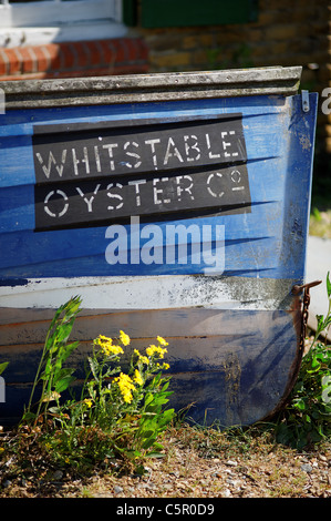 Whitstable Oysters Stock Photo