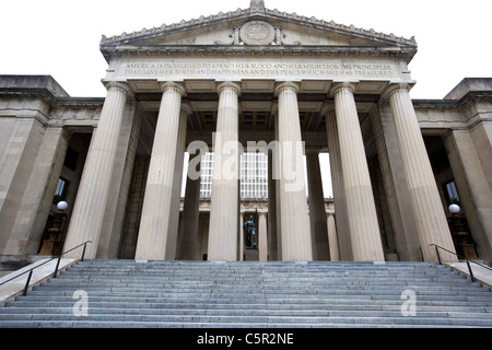 war memorial auditorium in plaza Nashville Tennessee USA Stock Photo