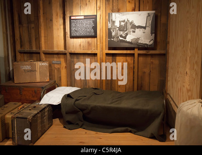 World War II Japanese Internment Camp Stock Photo