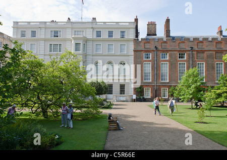 Clarence House and St James's Palace garden London Uk. Home of Prince Charles, Camilla The Duchess of Cornwall Start Initiative Stock Photo