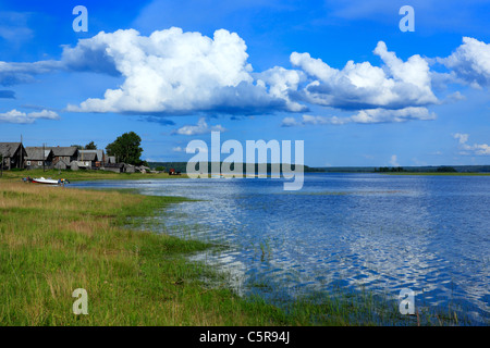 Vershinino, Kenozero lake, Archangelsk (Arkhangelsk) region, Russia Stock Photo