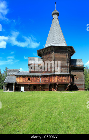 St. George wooden church from Vershina (1672), open air ...
