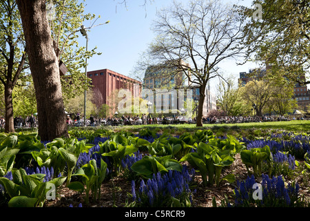 Washington Square Park, Greenwich Village, NYC Stock Photo