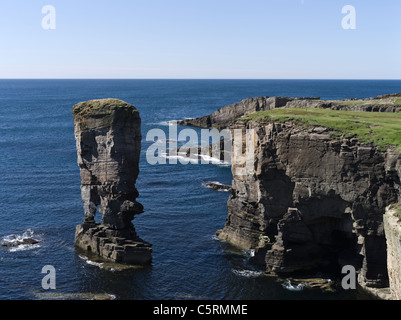 dh Yesnaby Castle YESNABY ORKNEY Yesnaby sea stack and sea cliff coast seastack scotland uk islands