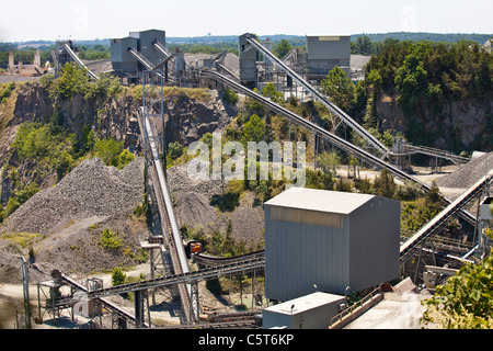 Manassas Traprock Quarry, Fairfax Co., Virginia, USA Stock Photo - Alamy