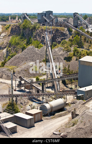 Manassas Traprock Quarry, Fairfax Co., Virginia, USA Stock Photo - Alamy