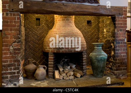 Old Fireplace With Logs Stock Photo 281705366 Alamy