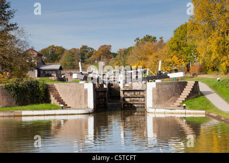 Hatton Locks Warwickshire England Stock Photo