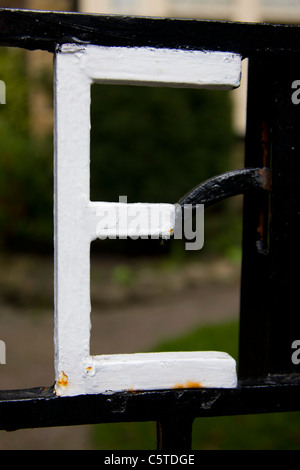 Character E character letter photograph Stock Photo