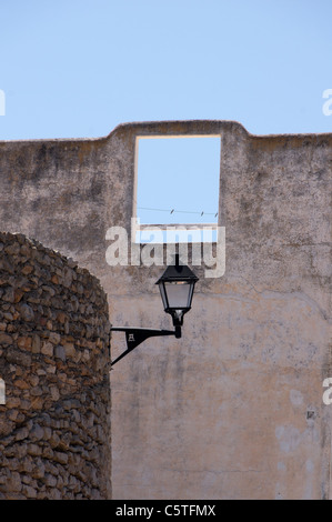 Ibiza, Balearics, Spain - Eivissa city, in the Dalt Vila or old town historic area Stock Photo