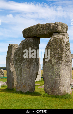Stonehenge stone circle near Amesbury Wiltshire england uk gb Europe Stock Photo