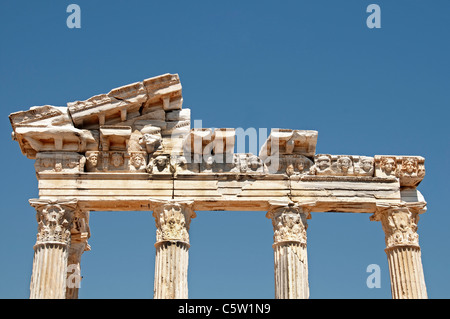 Side Turkey Temple of Apollo Athena Apollon Roman Stock Photo