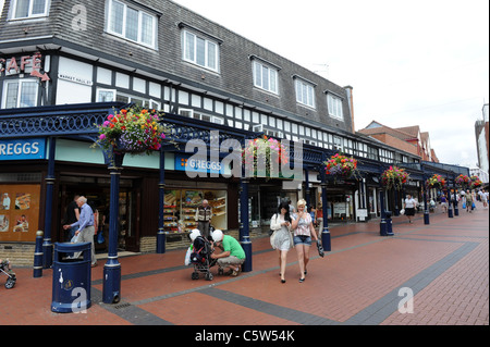 Cannock town centre Staffordshire Uk Stock Photo