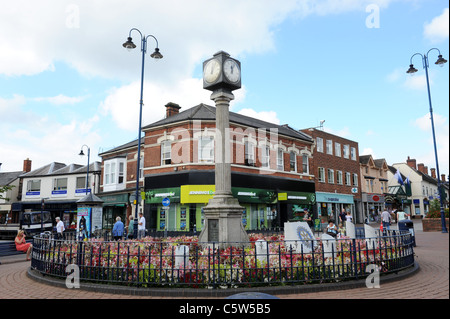 Cannock town centre Staffordshire Uk Stock Photo