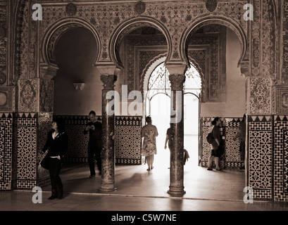 Real Alcazar, Seville, Andalusia, Spain Stock Photo