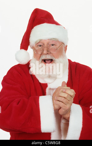 Santa Claus, laughing, portrait Stock Photo