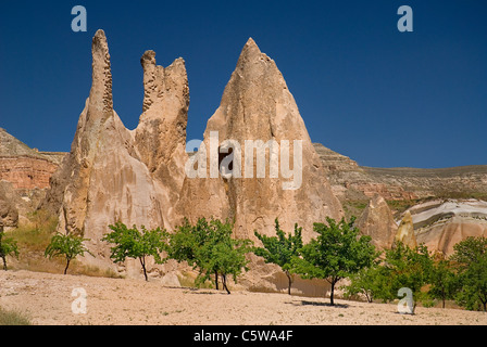 Rose valley Goreme Cappadocia Turkey summertime Stock Photo - Alamy