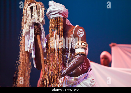 The BALE FOLCLORIC0 DA BAHIA performs SACRED HERITAGE at the Sunset Center - CARMEL, CALIFORNIA Stock Photo